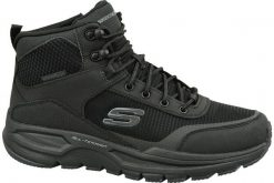 Buty trekkingowe męskie Skechers Escape Plan 20. Czarne trekkingi męskie Skechers, na zimę, za kostkę, trekkingowe. Za 339.99 zł.