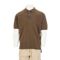 Second life - Koszulka polo męska Polo Ralph Lauren - Stan bardzo dobry. Brązowe koszulki polo męskie Ralph Lauren, l, bez wzorów, z tkaniny, casualowe, bez ramiączek. Za 127.76 zł.