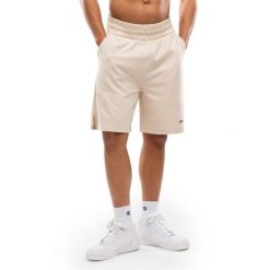 Męskie sportowe krótkie spodenki Lifestyle Siroko IBZ Bang Ivory. Białe krótkie spodenki sportowe męskie SIROKO, l, bez wzorów, z dresówki, na fitness i siłownię. Za 169.00 zł.