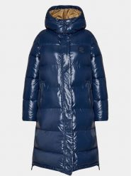 Invicta Płaszcz zimowy 4432613/D Granatowy Regular Fit. Niebieskie kurtki damskie Invicta, na zimę, s, bez wzorów, z syntetyku, bez kaptura. Za 969.99 zł.