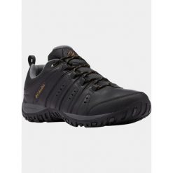 Buty Męskie Columbia Woodburn II WP. Czarne trekkingi męskie Columbia, trekkingowe. Za 415.99 zł.