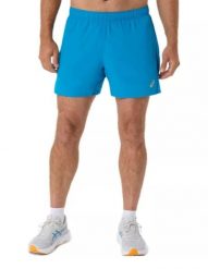 Spodenki sportowe męskie Core 5IN Short. Niebieskie krótkie spodenki sportowe męskie Asics, m, bez wzorów, z materiału, do biegania. Za 139.99 zł.