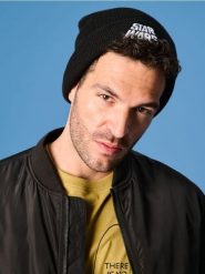 Czapka Star Wars - czarny. Czarne czapki i kapelusze męskie Sinsay, bez wzorów, retro. Za 19.99 zł.