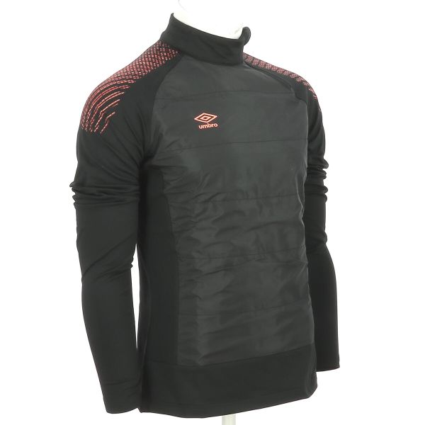 Bluza treningowa Umbro. Czarne bluzy męskie Umbro, m, bez wzorów, z materiału, bez kaptura. Za 190.35 zł.
