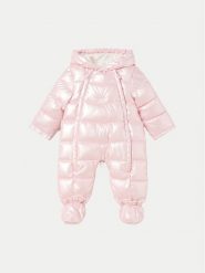 Mayoral Kombinezon zimowy 2607 Różowy Regular Fit. Czerwone buty zimowe dziewczęce Mayoral, bez wzorów, z syntetyku, bez zapięcia. Za 259.99 zł.