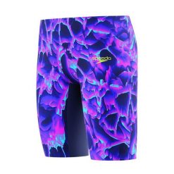 Spodenki startowe chłopięce Speedo Fastskin Junior Endurance+ Max HW Jammer. Fioletowe szorty dla chłopców Speedo, bez wzorów, z materiału, biznesowe. Za 239.99 zł.