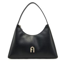 Torebka Furla. Czarne torebki do ręki damskie Furla, bez wzorów, klasyczne, bez dodatków. Za 919.99 zł.
