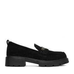 Loafersy JENNY. Czarne mokasyny damskie Jenny. Za 139.99 zł.