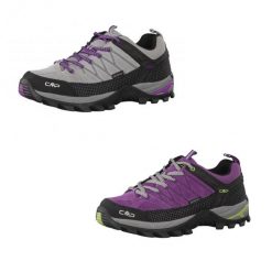 Buty trekkingowe damskie CMP Rigel Low Wp trek. Zielone obuwie sportowe damskie CMP, bez wzorów, wspinaczkowe. Za 379.99 zł.