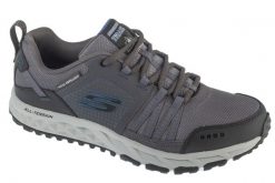 Buty trekkingowe męskie, Escape Plan. Szare trekkingi męskie Skechers, przed kostkę, trekkingowe. Za 299.99 zł.