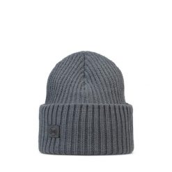 Czapka BUFF KNITTED BEANIE RUTGER IRON. Szare czapki i kapelusze damskie Buff, na zimę, bez wzorów, sportowe. W wyprzedaży za 111.93 zł.