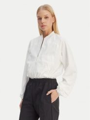 Tommy Jeans Kurtka bomber DW0DW22323 Biały Regular Fit. Białe kurtki damskie Tommy Jeans, s, bez wzorów, z jeansu, bez kaptura. Za 529.99 zł.