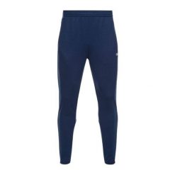 Spodnie piłkarskie męskie Capelli Basic I Adult Training. Niebieskie krótkie spodenki sportowe męskie CAPELLI SPORT, m, bez wzorów, z dresówki, do piłki nożnej. Za 109.99 zł.