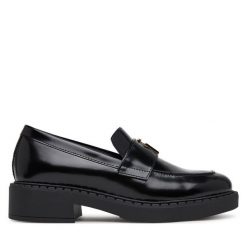 Loafersy Furla. Czarne mokasyny damskie Furla. Za 1,299.00 zł.