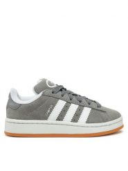 Adidas Sneakersy Campus 00s JI4330 Szary. Szare buty sportowe dziewczęce Adidas, bez wzorów, ze skóry, bez zapięcia. Za 249.99 zł.