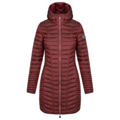 Płaszcz damski Loap Iliana Red. Czerwone kurtki damskie ZSPORT, na zimę, bez wzorów, sportowe, bez kaptura. Za 311.99 zł.