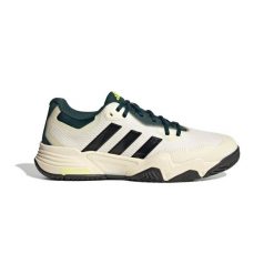 Buty do tenisa adidas Solematch Control 2. Białe buty sportowe męskie Adidas, bez zapięcia, tenisowe. W wyprzedaży za 437.40 zł.