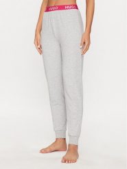 Hugo Spodnie piżamowe Sporty Logo 50490598 Szary Regular Fit. Szare piżamy damskie Hugo, xxl, bez wzorów, z bawełny, bez ramiączek. Za 329.99 zł.
