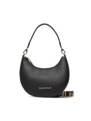 Valentino Torebka Alexia VBS5A808 Czarny. Czarne torebki do ręki damskie Valentino, bez wzorów, ze skóry, bez dodatków. Za 499.99 zł.