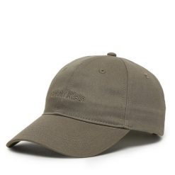 Czapka z daszkiem Calvin Klein. Szare czapki i kapelusze męskie Calvin Klein, bez wzorów. Za 169.99 zł.
