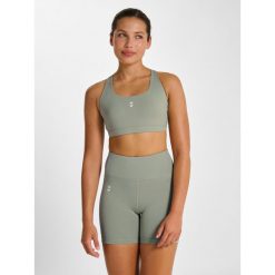 Biustonosz dla kobiet Hummel Impact. Szare biustonosze Hummel, bez wzorów. Za 230.00 zł.