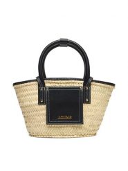 JACQUEMUS Torebka Le Petit 23E223BA044-3060 Beżowy. Brązowe torebki do ręki damskie JACQUEMUS, bez wzorów, z tworzywa sztucznego, bez dodatków. Za 1,659.00 zł.