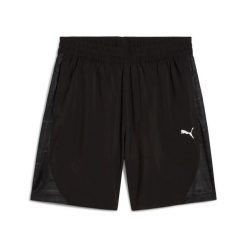 Szorty Puma Tad Tech. Czarne krótkie spodenki sportowe męskie Puma, l, bez wzorów, na fitness i siłownię. Za 144.00 zł.