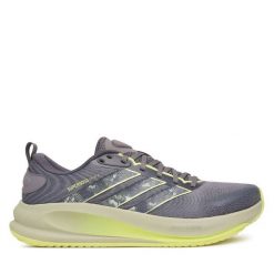 Buty do biegania adidas. Szare buty sportowe męskie Adidas, bez zapięcia, do biegania. Za 399.99 zł.