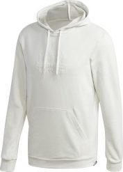 Adidas Bluza męska Brilliant Basics Hooded biała r. L (GD3833). Białe bluzy męskie Adidas, l, bez wzorów, bez kaptura. Za 194.00 zł.
