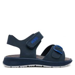 Sandały Primigi. Niebieskie sandały chłopięce Primigi, bez zapięcia. Za 119.99 zł.