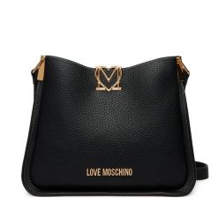 Torebka LOVE MOSCHINO. Czarne listonoszki damskie Love Moschino, bez wzorów, bez dodatków. Za 939.99 zł.