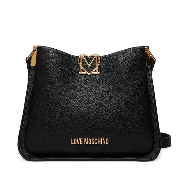 Torebka LOVE MOSCHINO. Czarne listonoszki damskie Love Moschino, bez wzorów, bez dodatków. Za 564.99 zł.