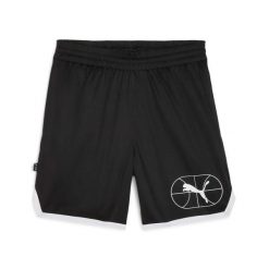 Szorty Puma Varsity 7. Czarne krótkie spodenki sportowe męskie Puma, l, bez wzorów, z materiału, na fitness i siłownię. Za 83.99 zł.