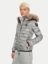 Blauer Kurtka puchowa 24WBLDC03048 Szary Regular Fit. Szare kurtki damskie Blauer, l, bez wzorów, z puchu, bez kaptura. Za 2,299.00 zł.