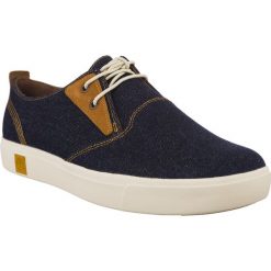 Timberland niebieskie Amherst Canvas Pto JH5. Niebieskie półbuty na co dzień męskie Timberland, na wiosnę, eleganckie, bez zapięcia. W wyprzedaży za 409.00 zł.