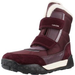 Buty GEOX J TREKKYUP GIRL Bordeaux. Czerwone trekkingi damskie Geox, trekkingowe. Za 298.99 zł.