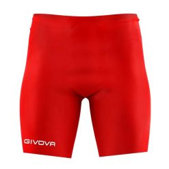 Męskie Spodenki Kolarskie Z Logo. Czerwone krótkie spodenki sportowe męskie Givova, m, bez wzorów, rowerowe. Za 75.99 zł.