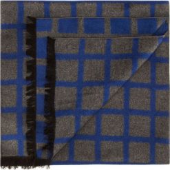 Szal męski 85-7M-S40-X5. Szare szaliki męskie marki Giacomo Conti, na zimę, z tkaniny. Za 199.00 zł.
