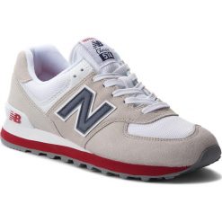 Sneakersy NEW BALANCE - ML574ESA Beżowy Biały. Półbuty na co dzień męskie marki New Balance. Za 349.99 zł.