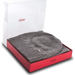 Zestaw Szalik i Czapka BOSS - Zanta Set 50375243 Open Grey 081. Szaliki i chusty damskie marki Boss. W wyprzedaży za 329.00 zł.