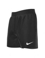 Szorty kąpielowe dziecięce Nike Essential 4" Volley. Czarne szorty dla chłopców Nike, na lato, bez wzorów, z materiału, sportowe. Za 162.75 zł.