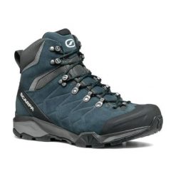 Buty trekkingowe męskie SCARPA ZG Trek GTX ottanio. Niebieskie trekkingi męskie Scarpa, wspinaczkowe. Za 845.19 zł.