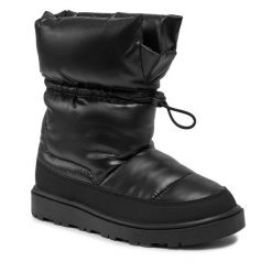 Śniegowce Gant. Czarne kozaki damskie GANT. Za 629.99 zł.