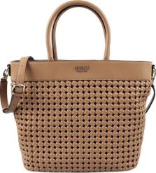 Guess, Sicilia, Synthetic Leather, Textile Handbag, Lined Compartment, Cognac, HWWG8490230, 30 x 30 x 12 cm For Women. Brązowe torby i plecaki dziecięce Guess. Za 626.29 zł.