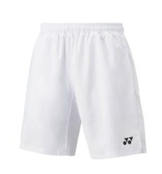 Spodenki tenisowe męskie Yonex Club Team. Białe szorty męskie YONEX, m, bez wzorów, z materiału, klasyczne. Za 149.00 zł.