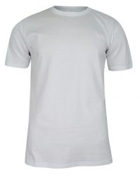 T-shirt Biały, 100% BAWEŁNA, U-neck, bez Nadruku, Męski, Krótki Rękaw -PAKO JEANS. Białe t-shirty męskie Pako Jeans, m, bez wzorów, z bawełny, casualowe, bez kołnierzyka. Za 64.00 zł.