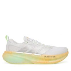 Buty do biegania adidas. Białe buty sportowe męskie Adidas, bez zapięcia, do biegania. Za 569.99 zł.