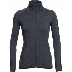 Icebreaker Bluza Wmns Atom Ls Zip Jet Hthr/Black/Jet Hthr Xs. Bluzy sportowe damskie Icebreaker, z wełny. W wyprzedaży za 399.00 zł.
