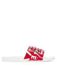 EA7 Emporio Armani Klapki 7X000108 AF15118 M0113 Czerwony. Czerwone klapki męskie EA7 Emporio Armani, z tworzywa sztucznego. Za 179.99 zł.