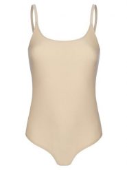 Chantelle Body Soft Stretch C10680 Beżowy. Brązowe body damskie Chantelle, xl, bez wzorów, z syntetyku. Za 129.99 zł.